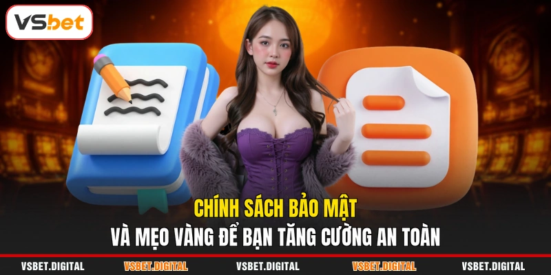 Chính sách bảo mật và mẹo vàng để bạn tăng cường an toàn