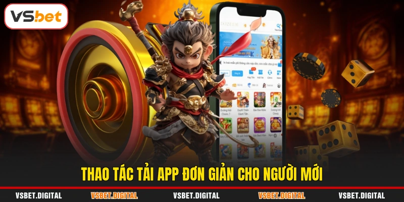 Thao tác tải app đơn giản cho người mới
